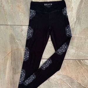 Wolven crossover leggings